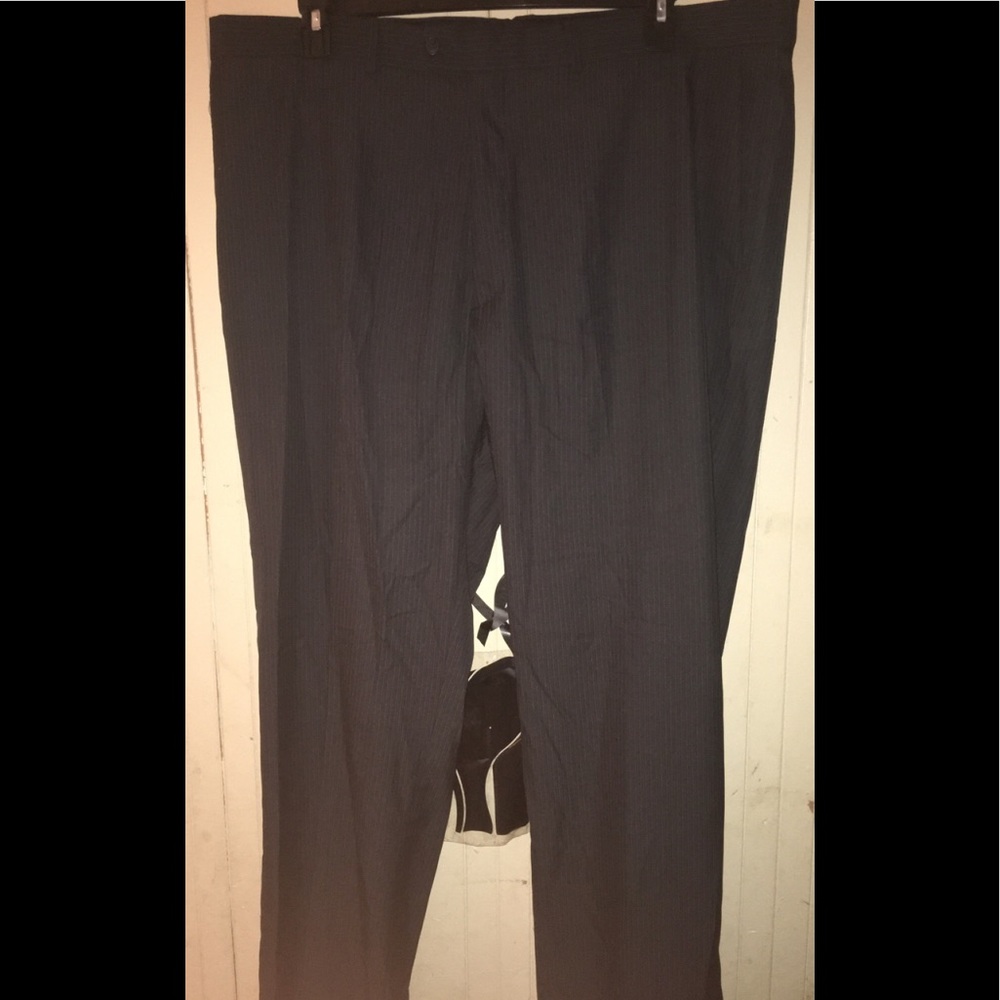 Striped dress pants